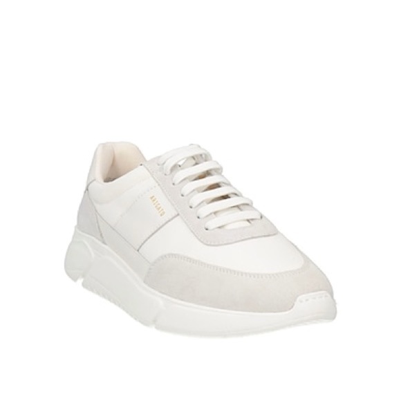 AXEL ARIGATO White & Gray Genesis Vintage Runner Sneakers